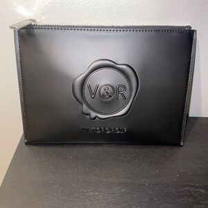 Viktor & Rolf black matte pouch NWT